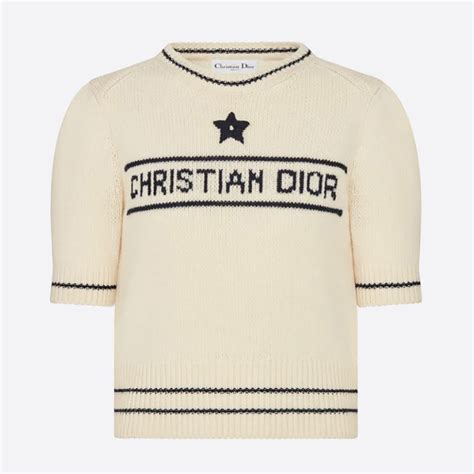 dior sweater blue and white|christian dior sweater women's.